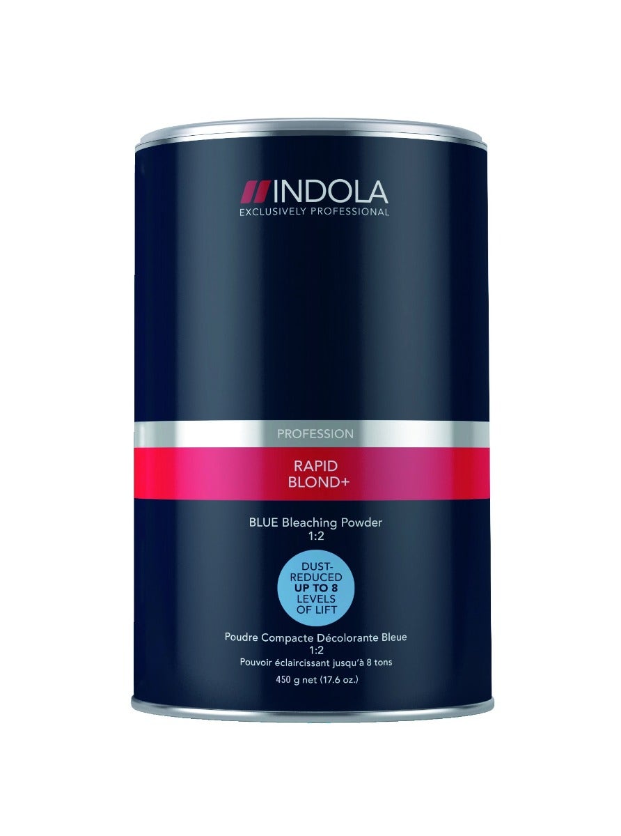 Indola Profession Rapid Blonde (Bleach Powder) | Blue- 450 G