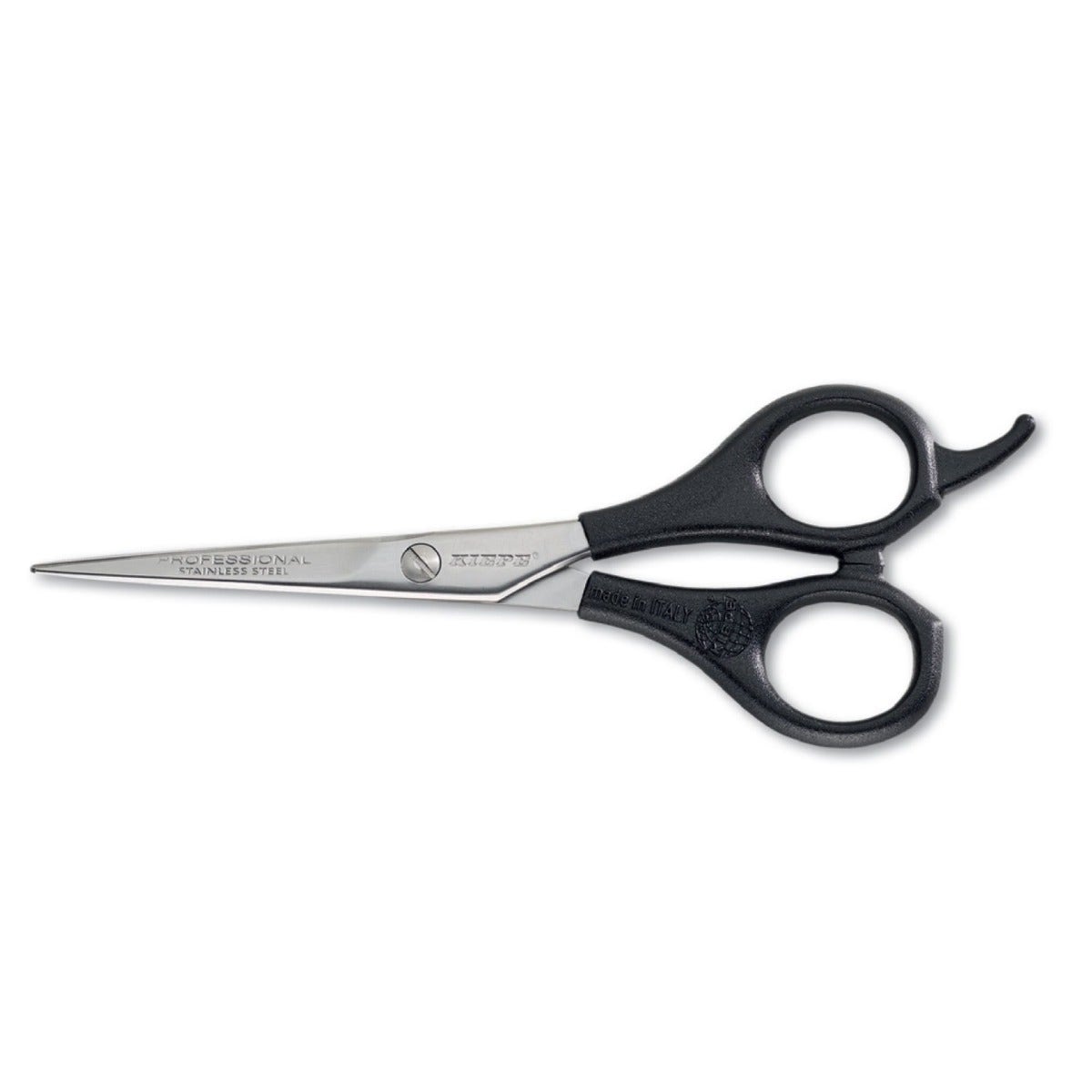 Kiepe Plastic Handle Finger Rest Hair Scissor
