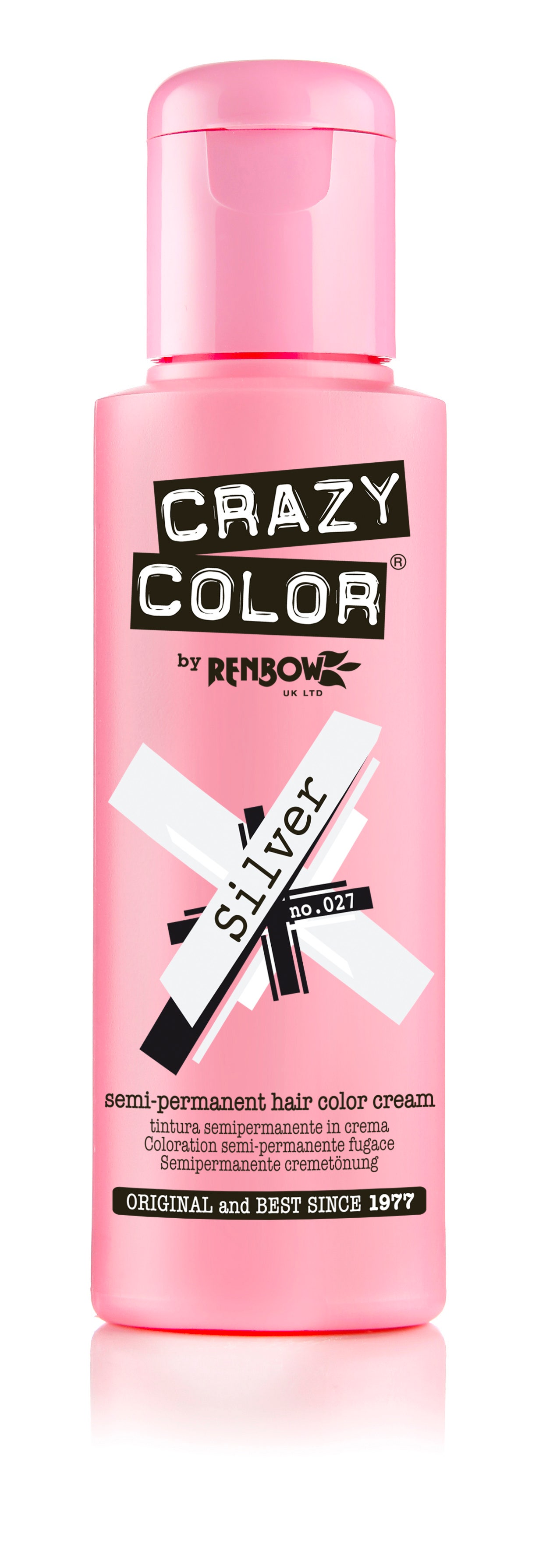 Crazy Color Cream Silver #27 | 100 Ml