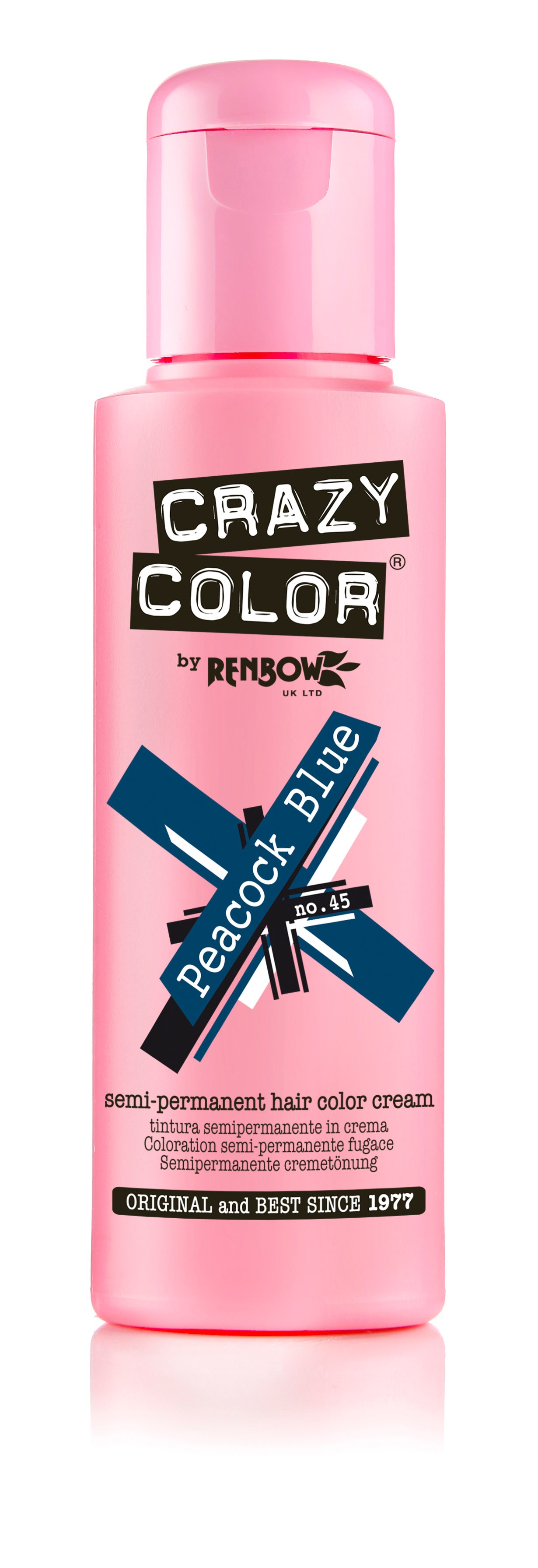 Crazy Color Cream Peacock Blue #45 | 100 Ml