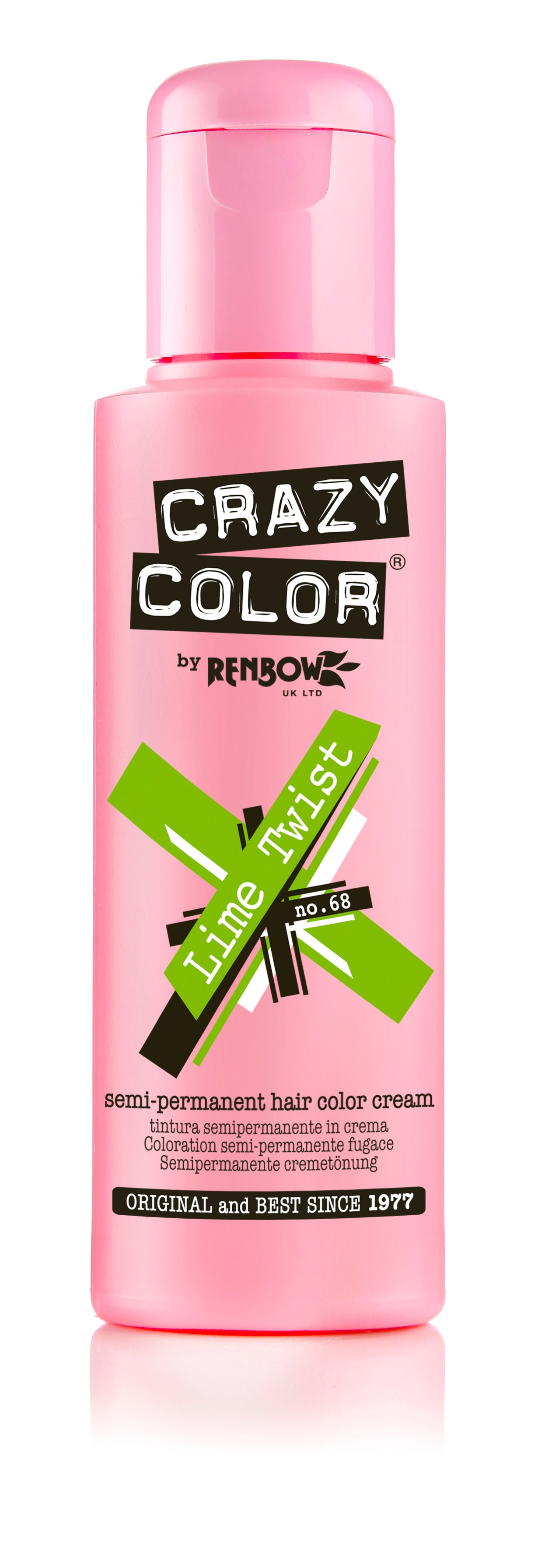 Crazy Color Cream Lime Twist #68 | 100 Ml