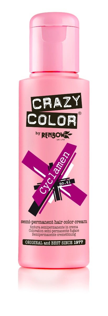 Crazy Color Cream Cyclamen #41 | 100 Ml