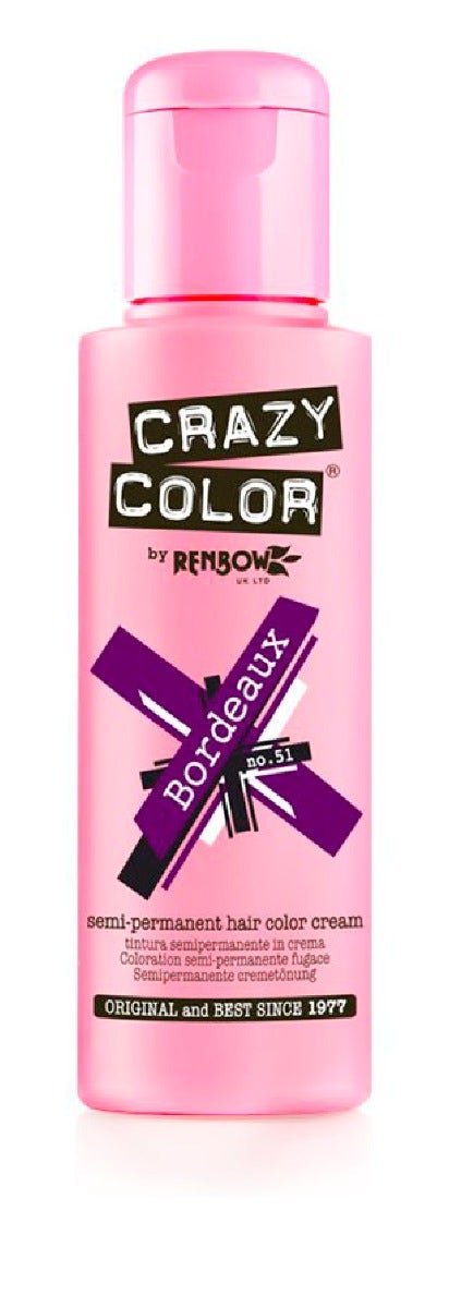Crazy Color Cream Bordeaux #51  |100 Ml-002241