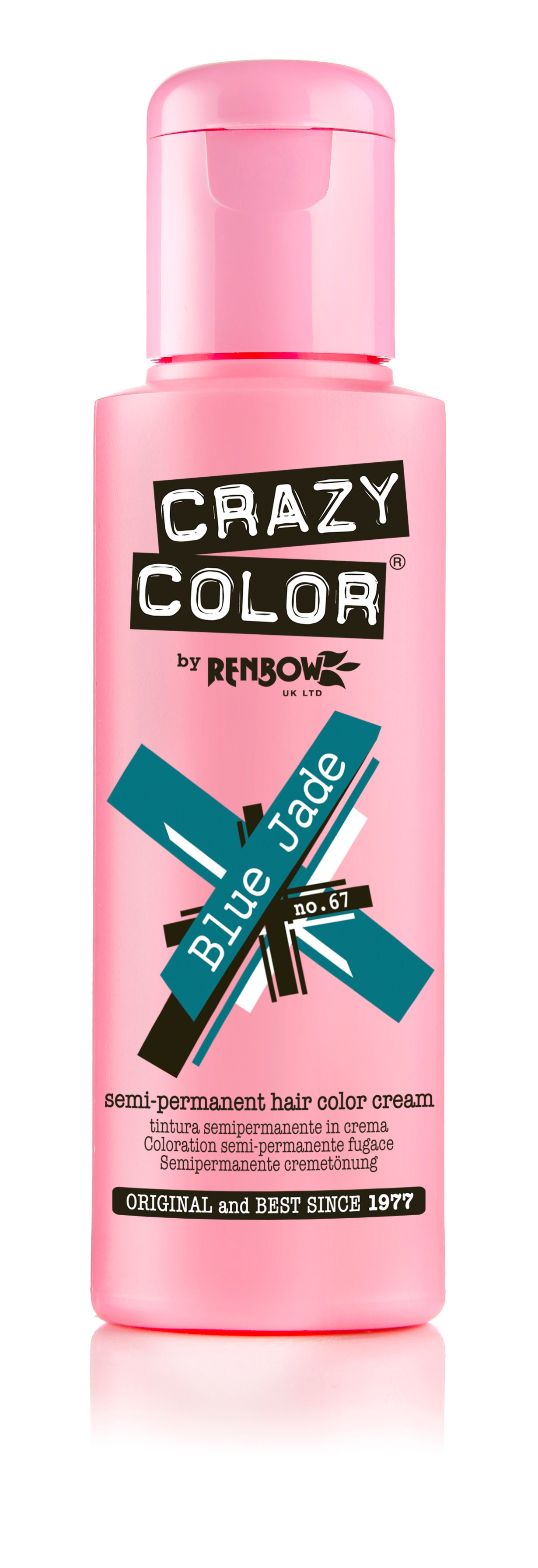 Crazy Color Cream Blue Jade #67 | 100 Ml