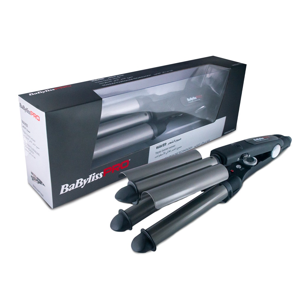 Babyliss Pro Triple Barrel Waver Large | 19 &amp; 22 Mm