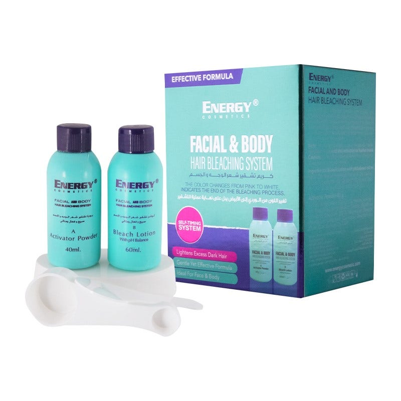 Energy Cosmetics Facial Bleaching System Kit