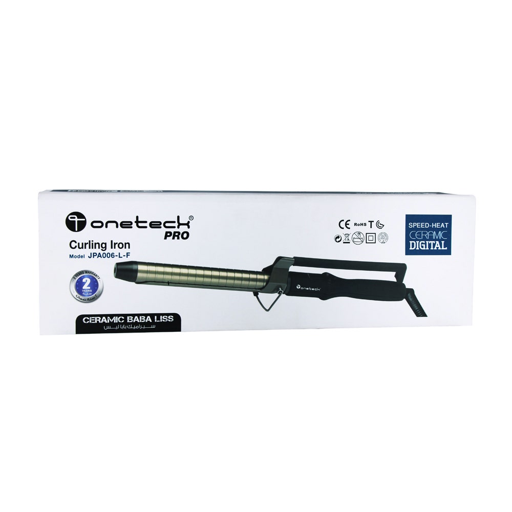 Onetech Curling Iron | Black - 26×193 Mm