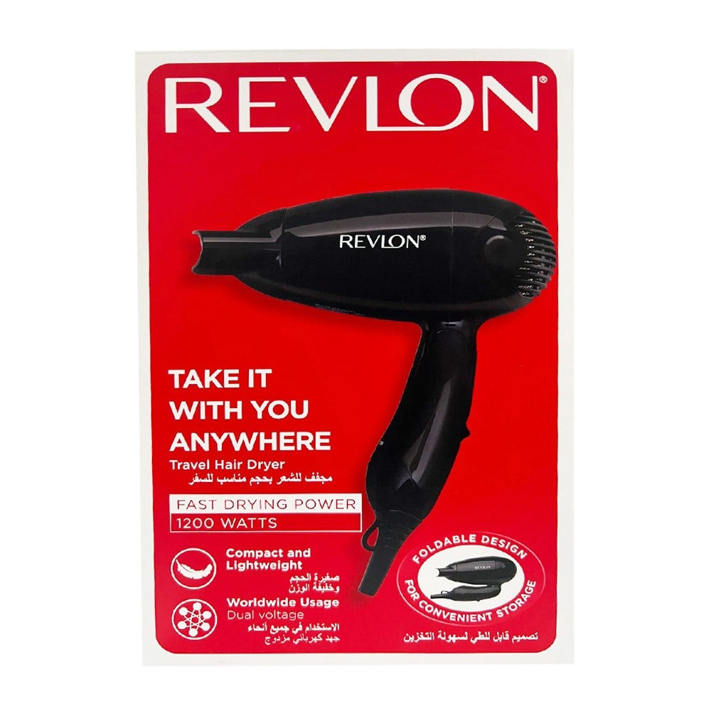 Revlon Electricals Voyage Travel Folding Hair Dryer | 1200 Watts