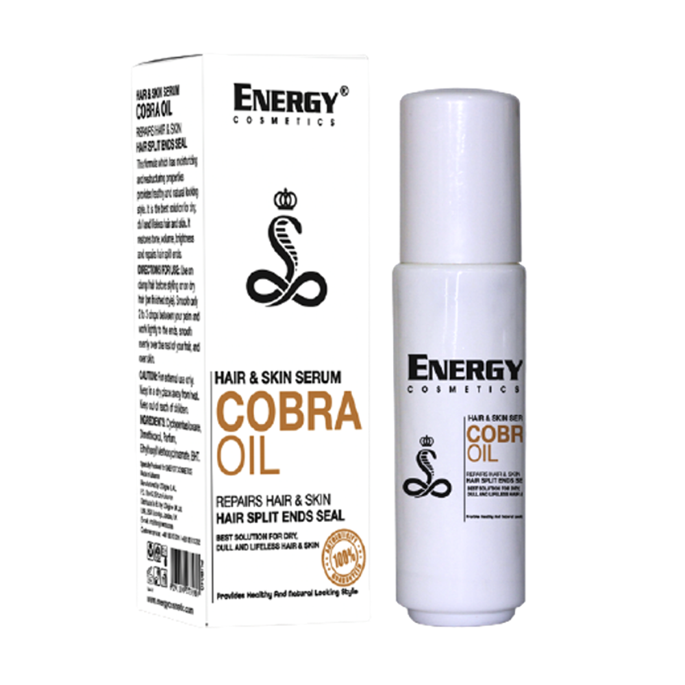 Energy Cosmetics Energy Cobra Oil Hair &amp; Skin Serum | 60 Ml