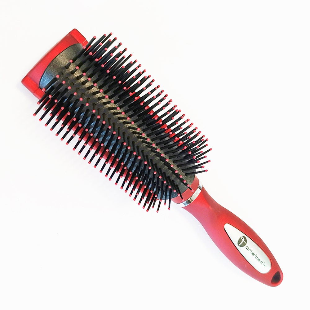 Onetech Hair Brush Metallic Red