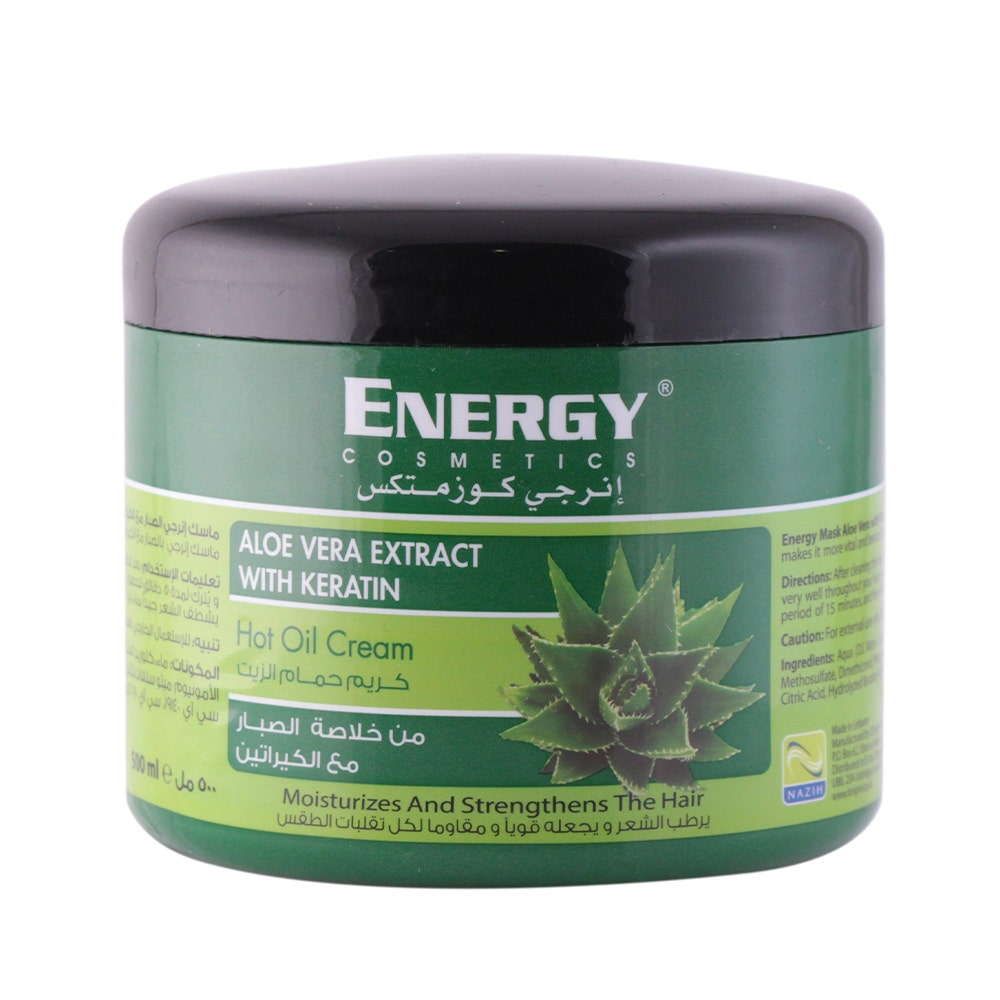 Energy Cosmetics Hot Oil Hair Cream