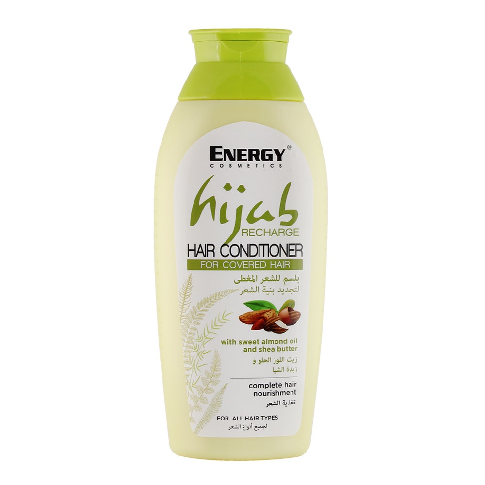 Energy Cosmetics Hijab Recharge Hair Conditioner For Covered Hair | 400 Ml