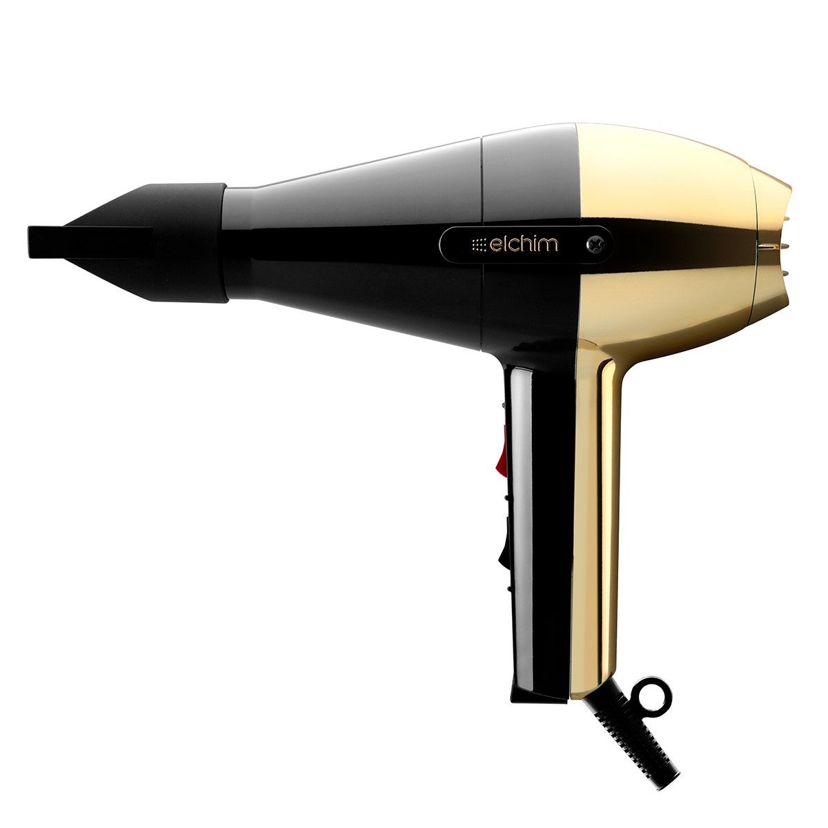 Elchim Hand Mod 2001 Hair Dryer - Black &amp; Gold