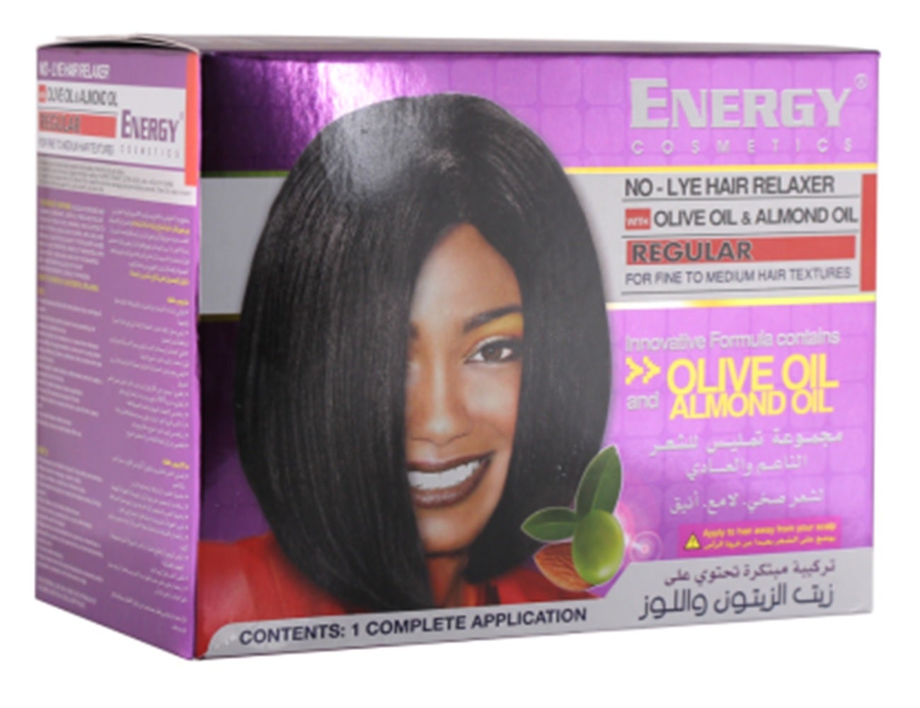 Energy Cosmetics No Lye Hair Relaxer Kit