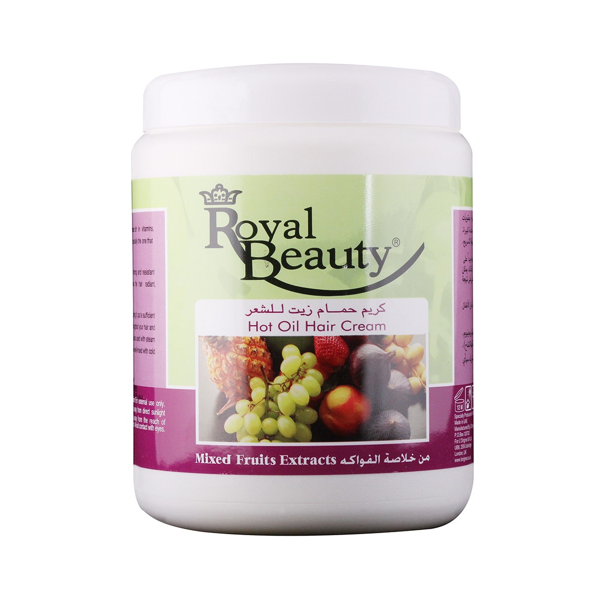 Royal Beauty Mixfruit Hot Oil Hair Cream | 1000 Ml