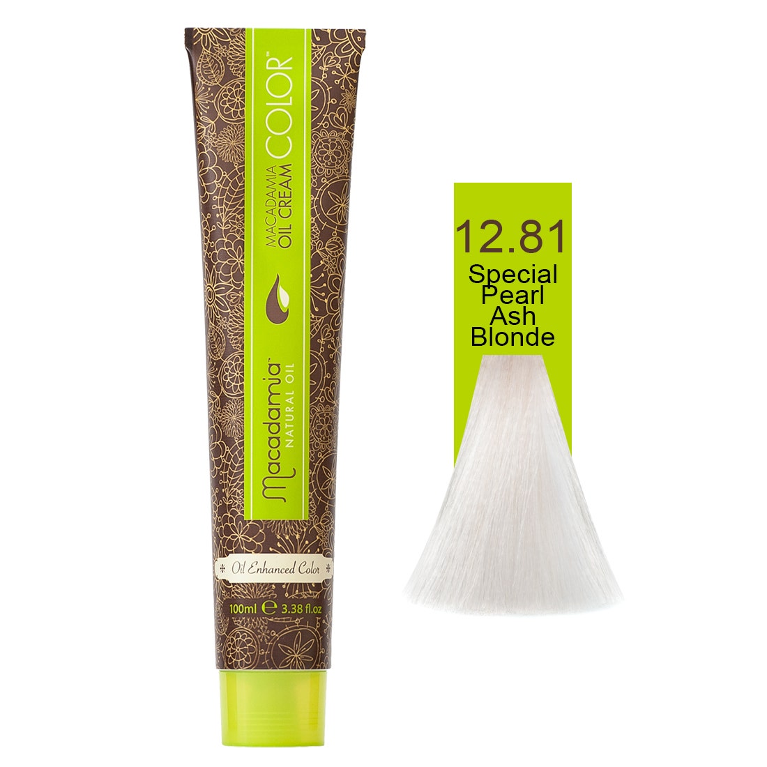 Macadamia Natural Color- Special Blonde Pearl Ash 12.81 | Special Blonde Pearl Ash- 100 Ml