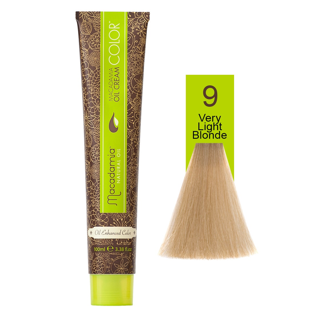 Macadamia Natural Color 9 | Naturals Very Light Blonde- 100 Ml