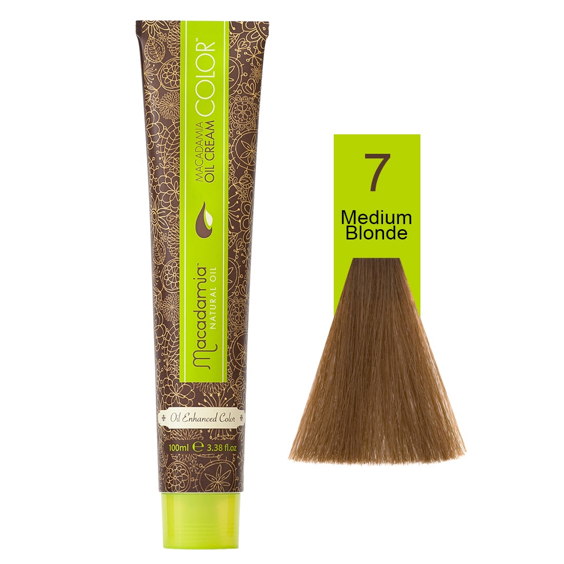 Macadamia Natural Color 7 | Naturals Medium Blonde- 100 Ml