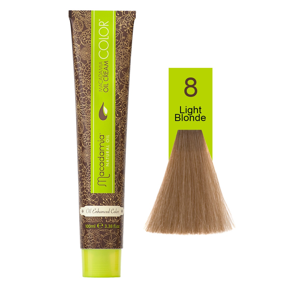 Macadamia Natural Color 8 | Naturals Light Blonde - 100 Ml