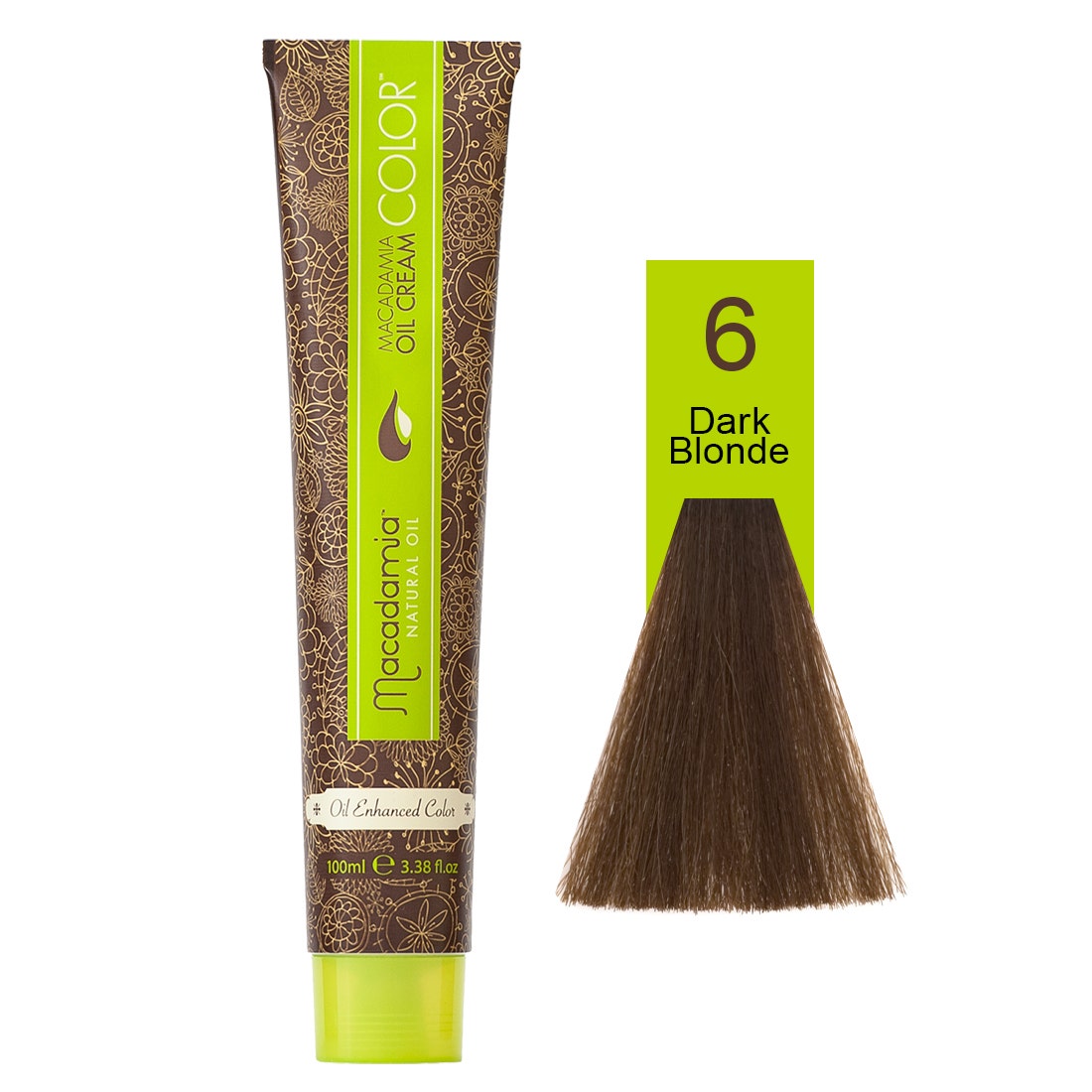 Macadamia Natural Color 6 | Naturals Dark Blonde- 100 Ml