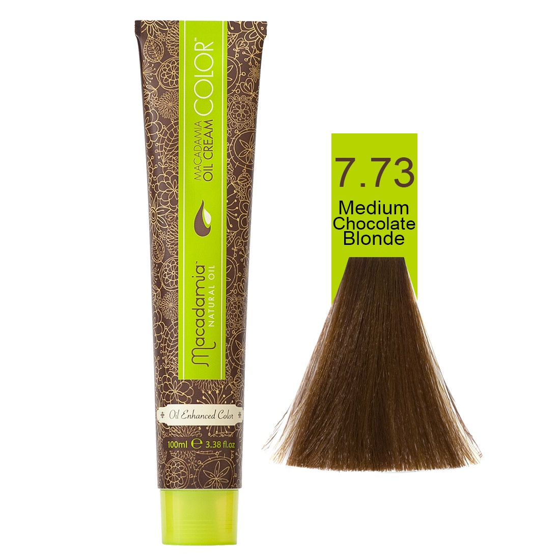 Macadamia Natural Color 7.73 | Medium Chocolate Blonde - 100 Ml