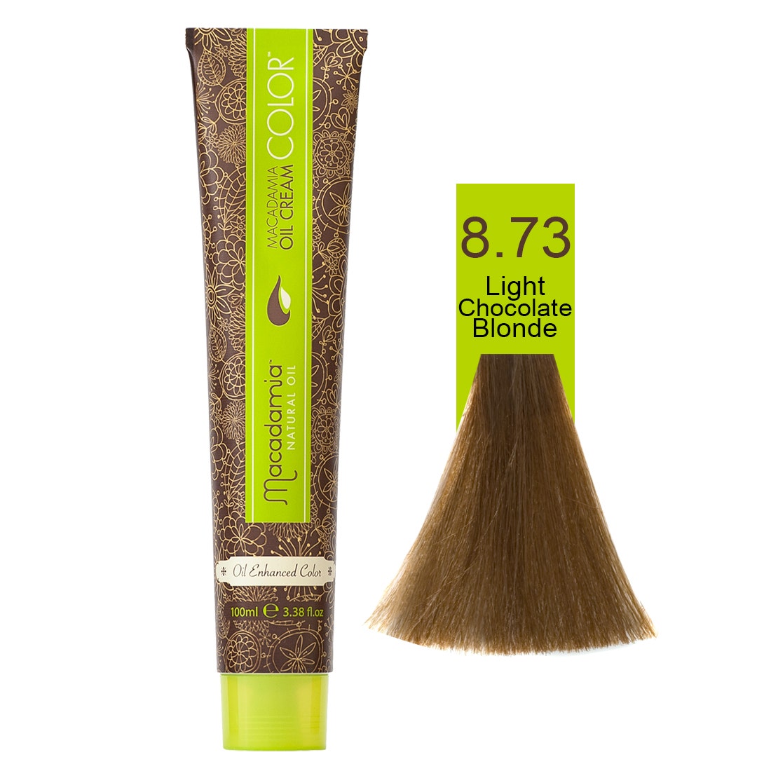 Macadamia Natural Color 8.73 | Light Chocolate Blonde- 100 Ml