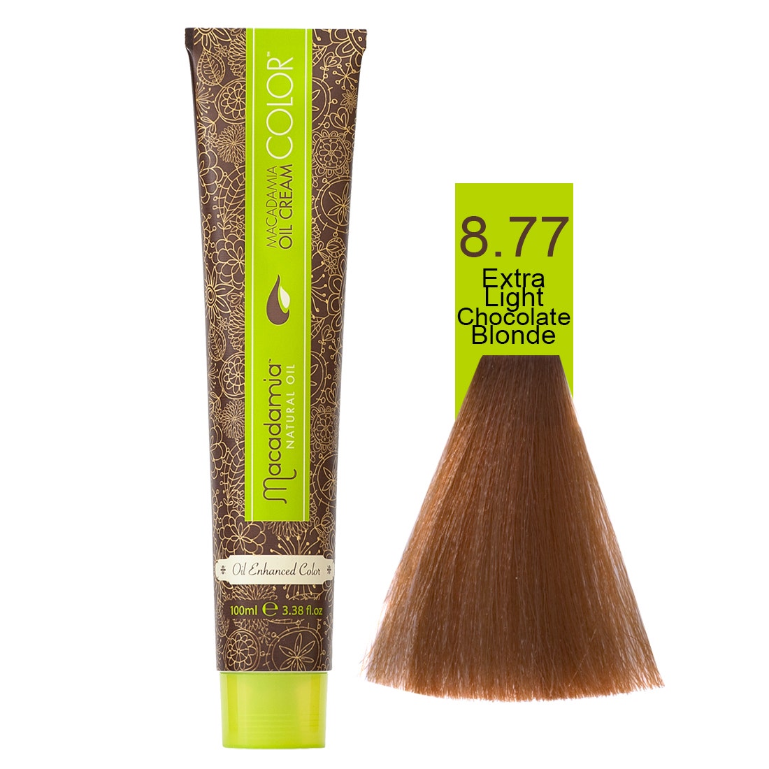 Macadamia Natural Color 8.77 | Extra Light Chocolate Blonde- 100 Ml