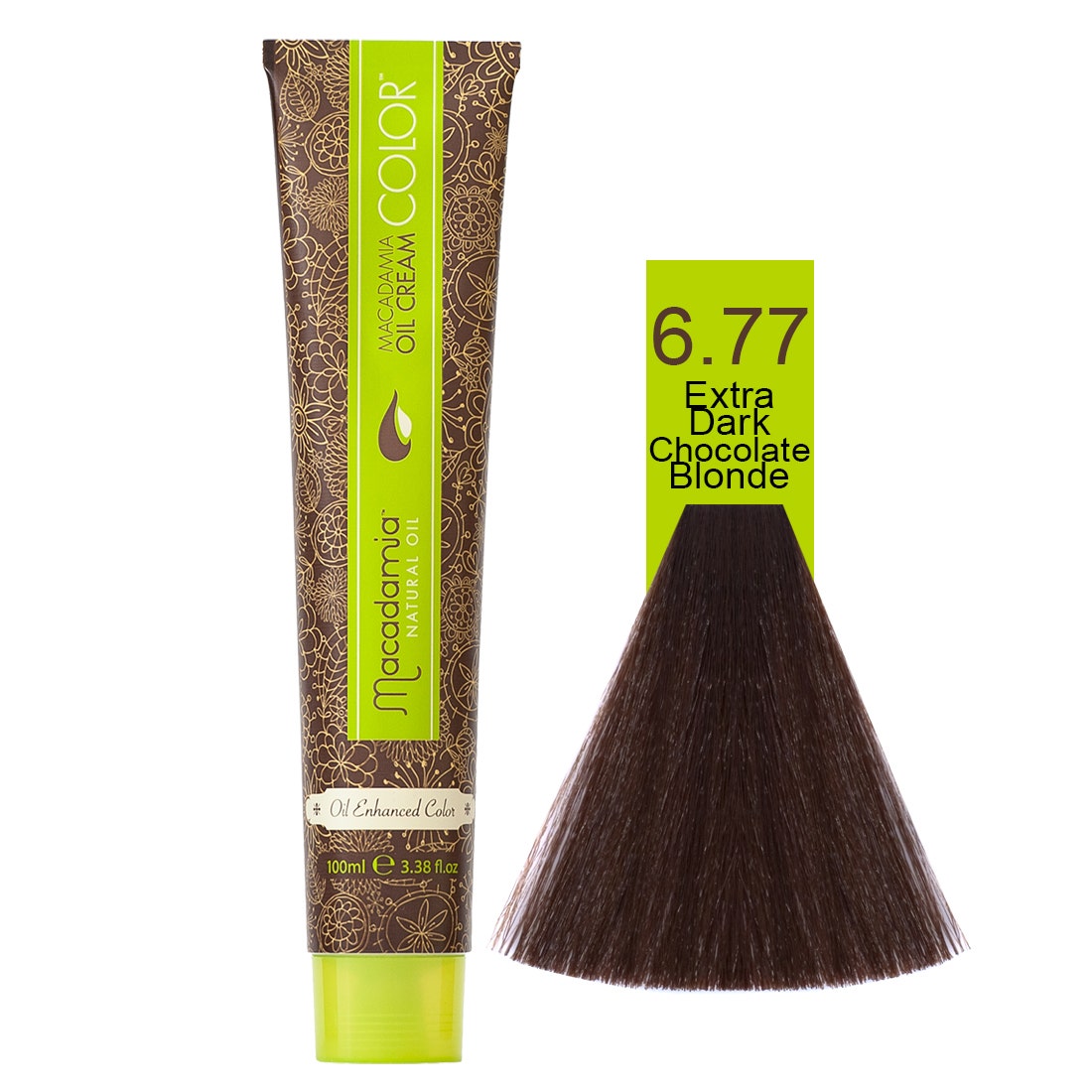 Macadamia Natural Color 6.77 | Extra Dark Chocolate Blonde- 100 Ml