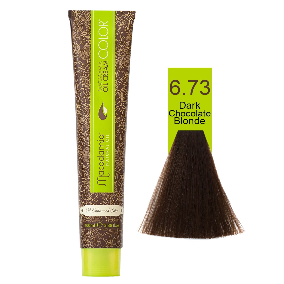 Macadamia Natural Color 6.73 | Dark Chocolate Blonde - 100 Ml