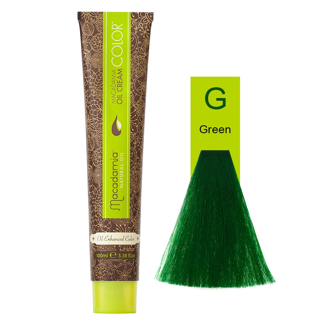 Macadamia Natural Color | Creative Mix Green- 100 Ml