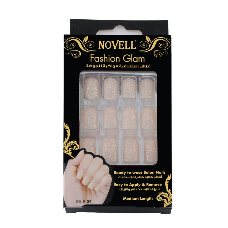 Novell Artificial Fashion Nail Kit#09 | 1 Kit