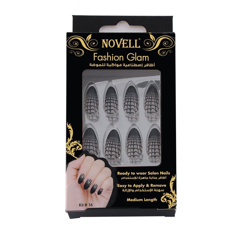 Novell Artificial Fashion Nail Kit#16 | 1 Kit