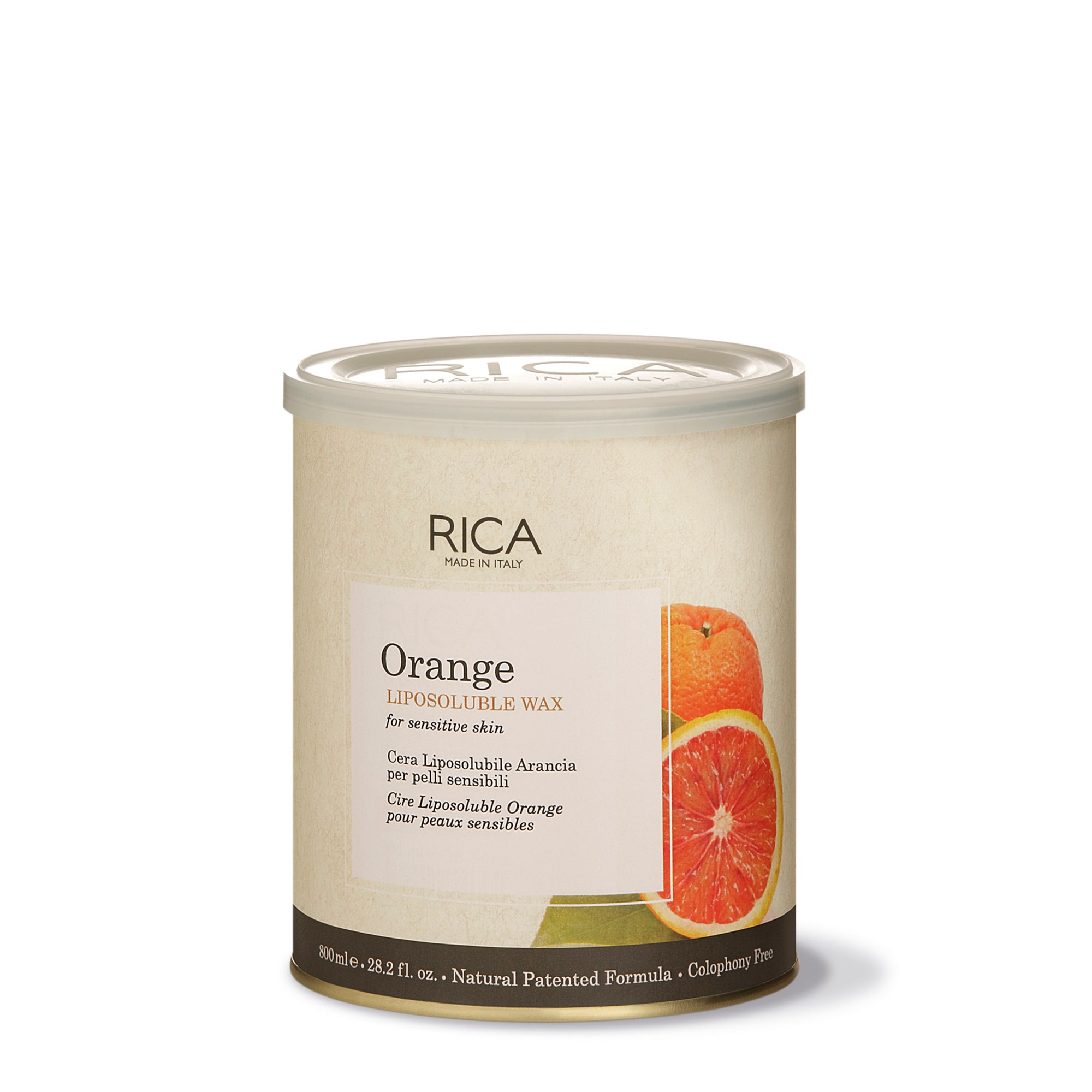 شمع البرتقال القابل للذوبان في الدهون من ريكا كوزماتيكس