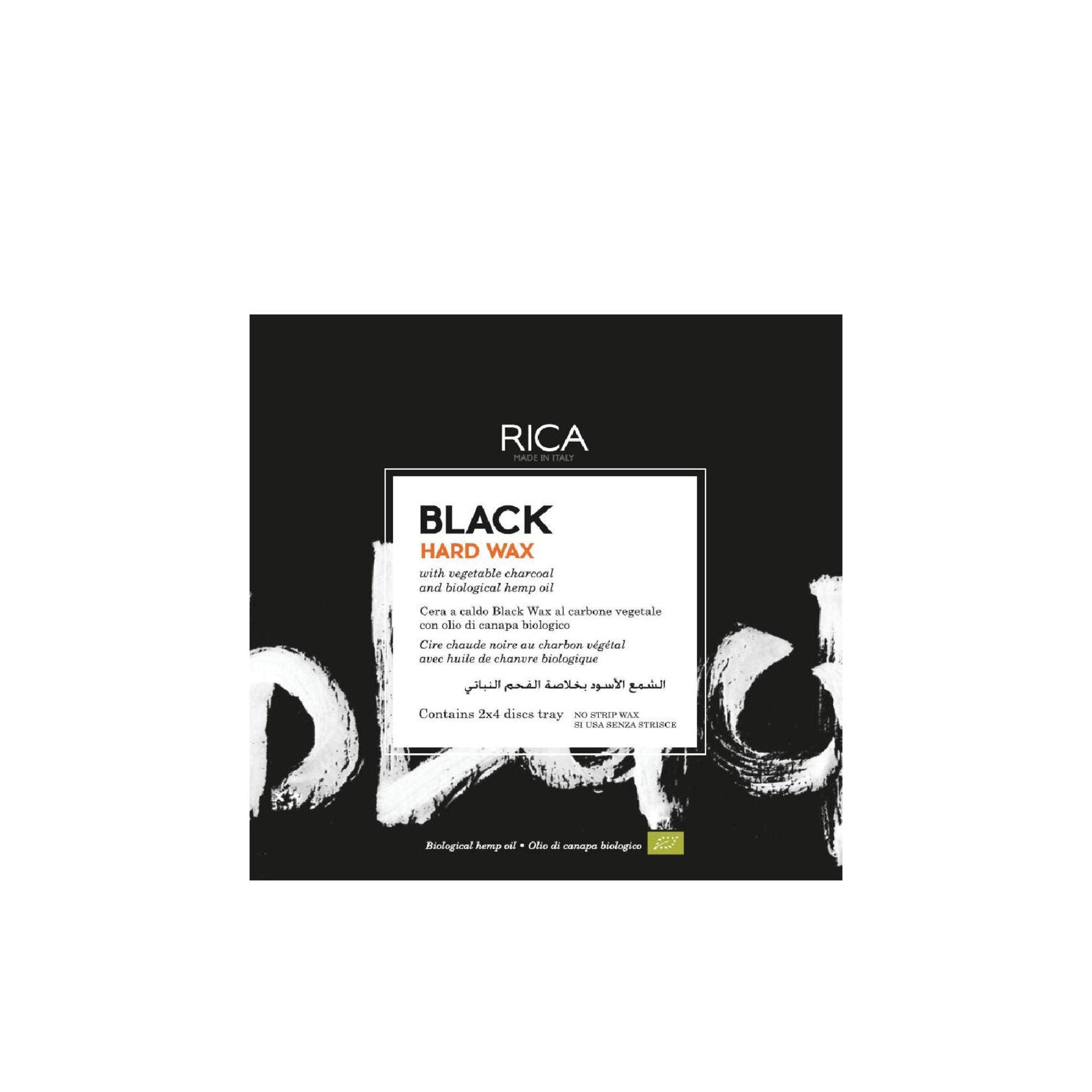 Rica Cosmetics Black Hard Wax | 2 X 500 G