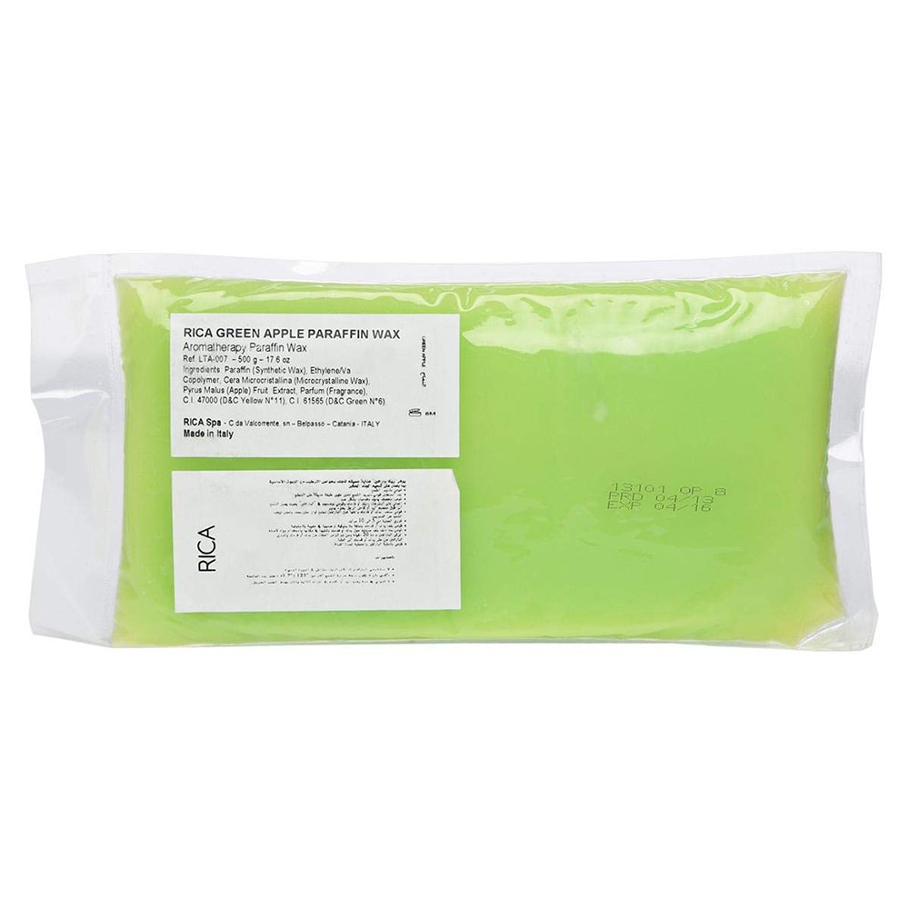 Rica Cosmetics Green Apple Paraffin Wax | 500 G