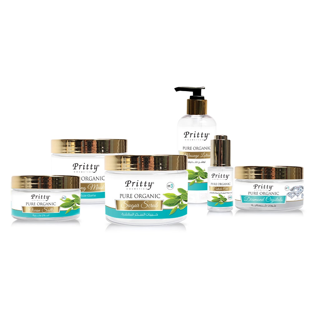 Pritty Pure Organics Crystal Spa | 1 Kit