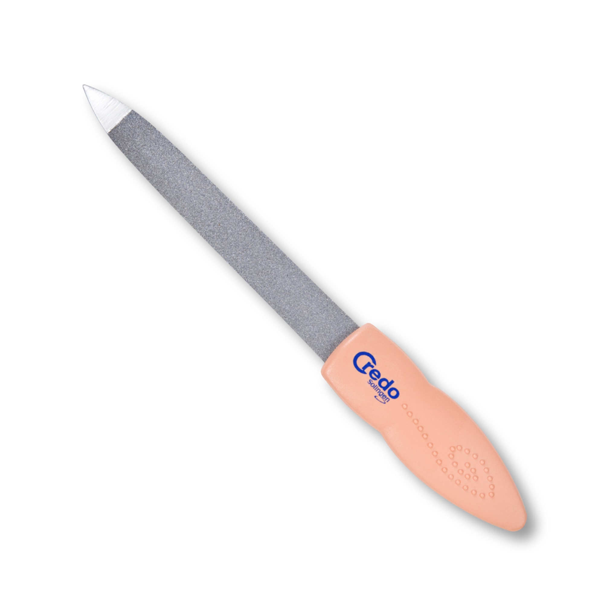 Credo Solingen Sapphire Nail File Coarse Apricot | 1 Pc