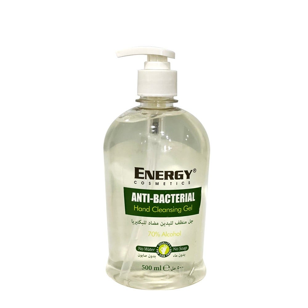 Energy Cosmetics Anti-Bacterial Hand Sanitizing Gel | 500 Ml