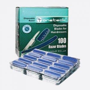 Onetech 100 Razors Blades + 1 Handle