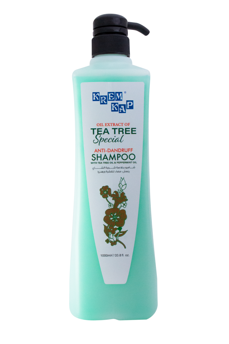 كريم Krem Kap Tea Tree Anti-Dandruff Shampoo | 1000 مل