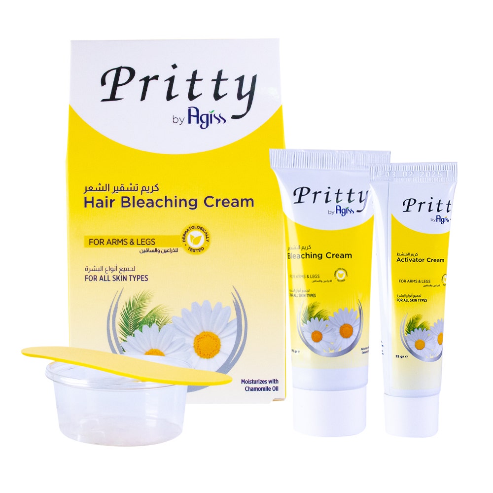 Pritty Hair Bleach Cream All Skin | 70gblcrm+35gact