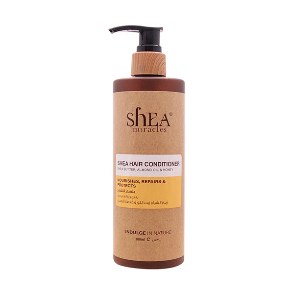 Shea Miracles Shea Hair Cond Almond Oil &amp; Honey| 300 Ml