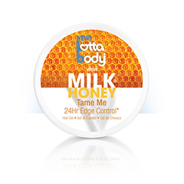 كريم من الطبيعة Lotta Body Milk & Honey Tame Me 24Hr Edge Control | 2.25 أوقية