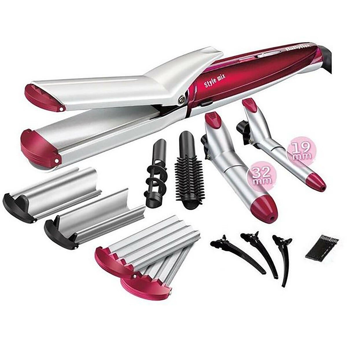 Babyliss SA Multi Styler 10 In1 Ceramic White-Ms22sde