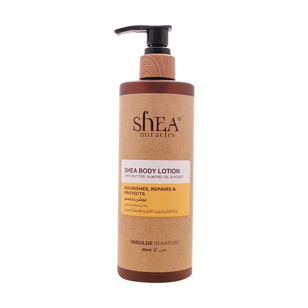 Shea Miracles Shea Body Lotion Almond Oil &amp; Honey| 300 Ml