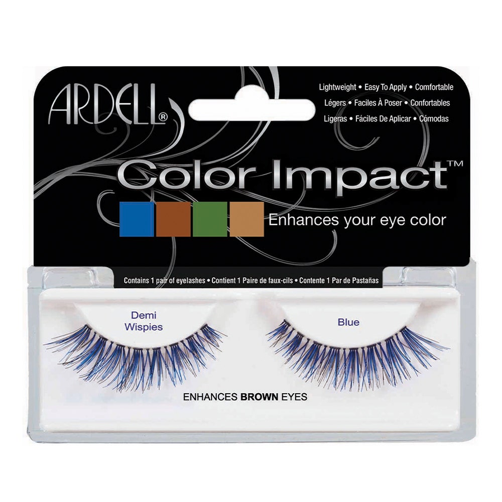 Ardell Color Impact Strip Eyelash | Demi Wispies Blue