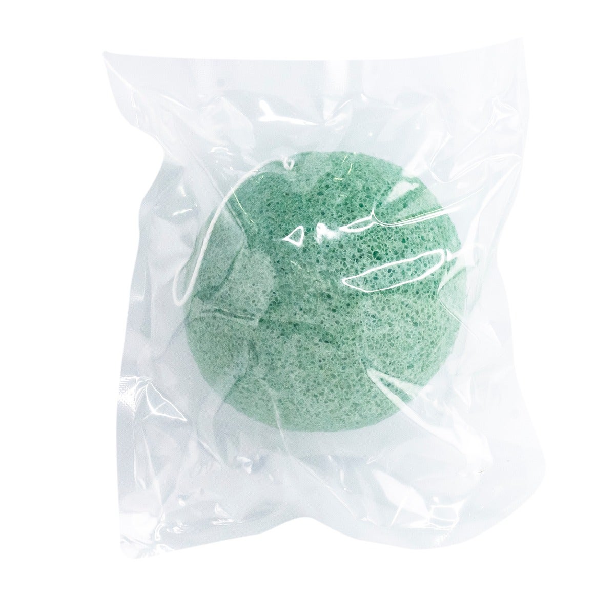 Pritty Facial Cleansing Konjac Sponge Green Tea