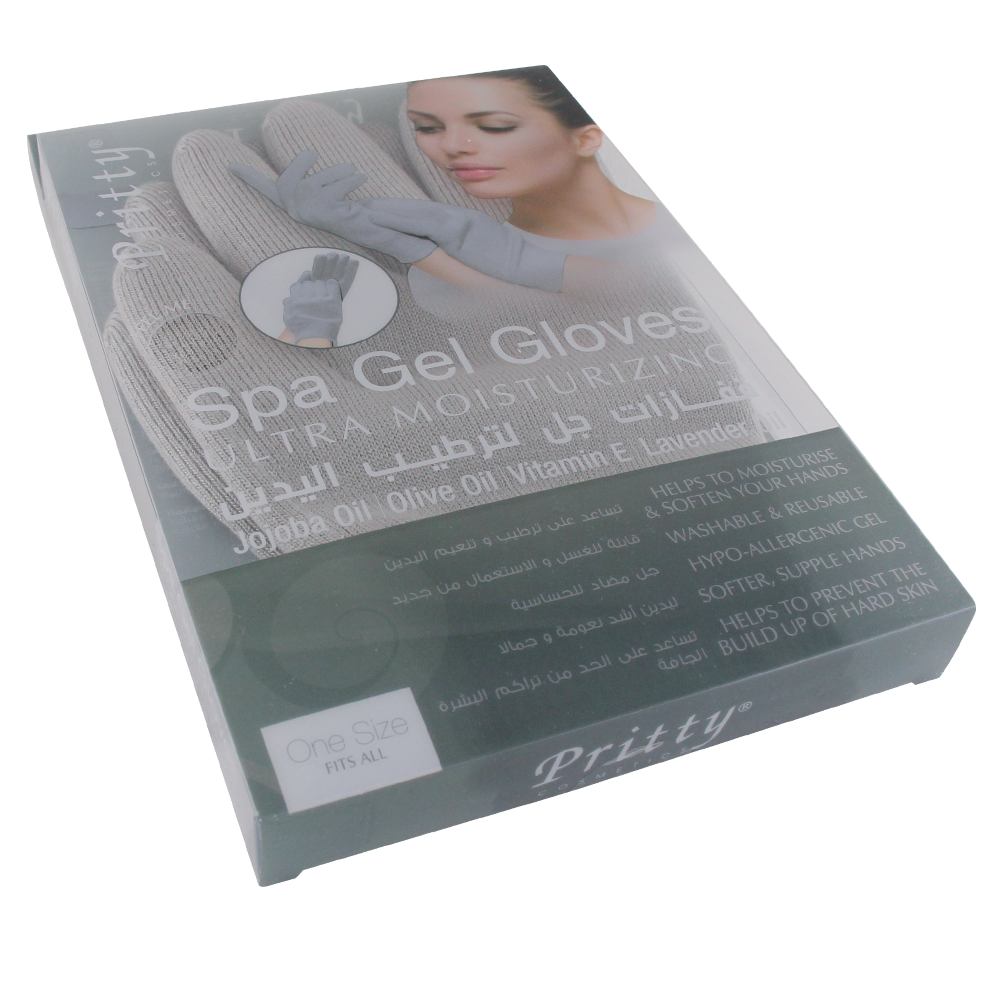 Pritty Spa Gel Hand Gloves Gray