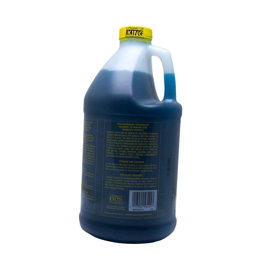 King Research Barbicide Disinfectant Solution - 64 Oz