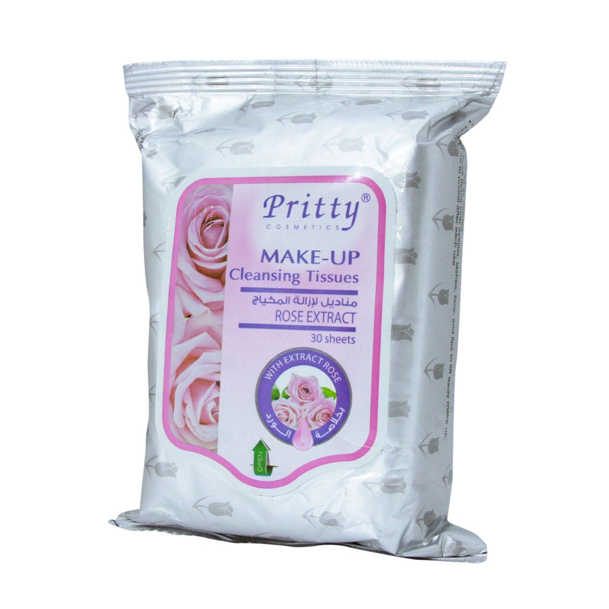 Pritty Rose Makeup Tissue | 1X30 Pcs